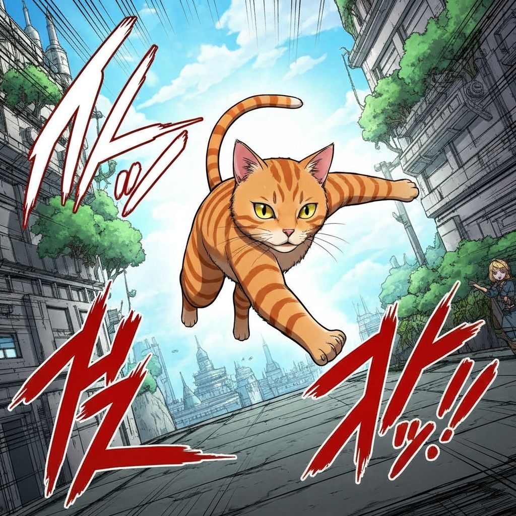 Siêu Năng Mèo Cam